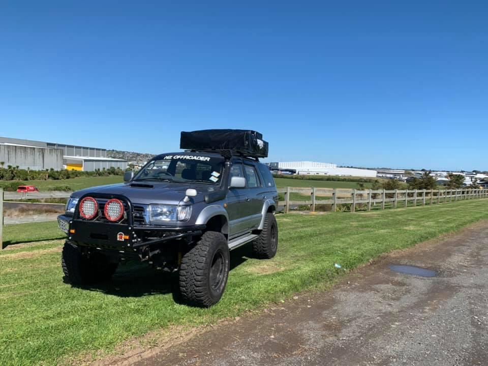 Modified four wheel drive vehicle