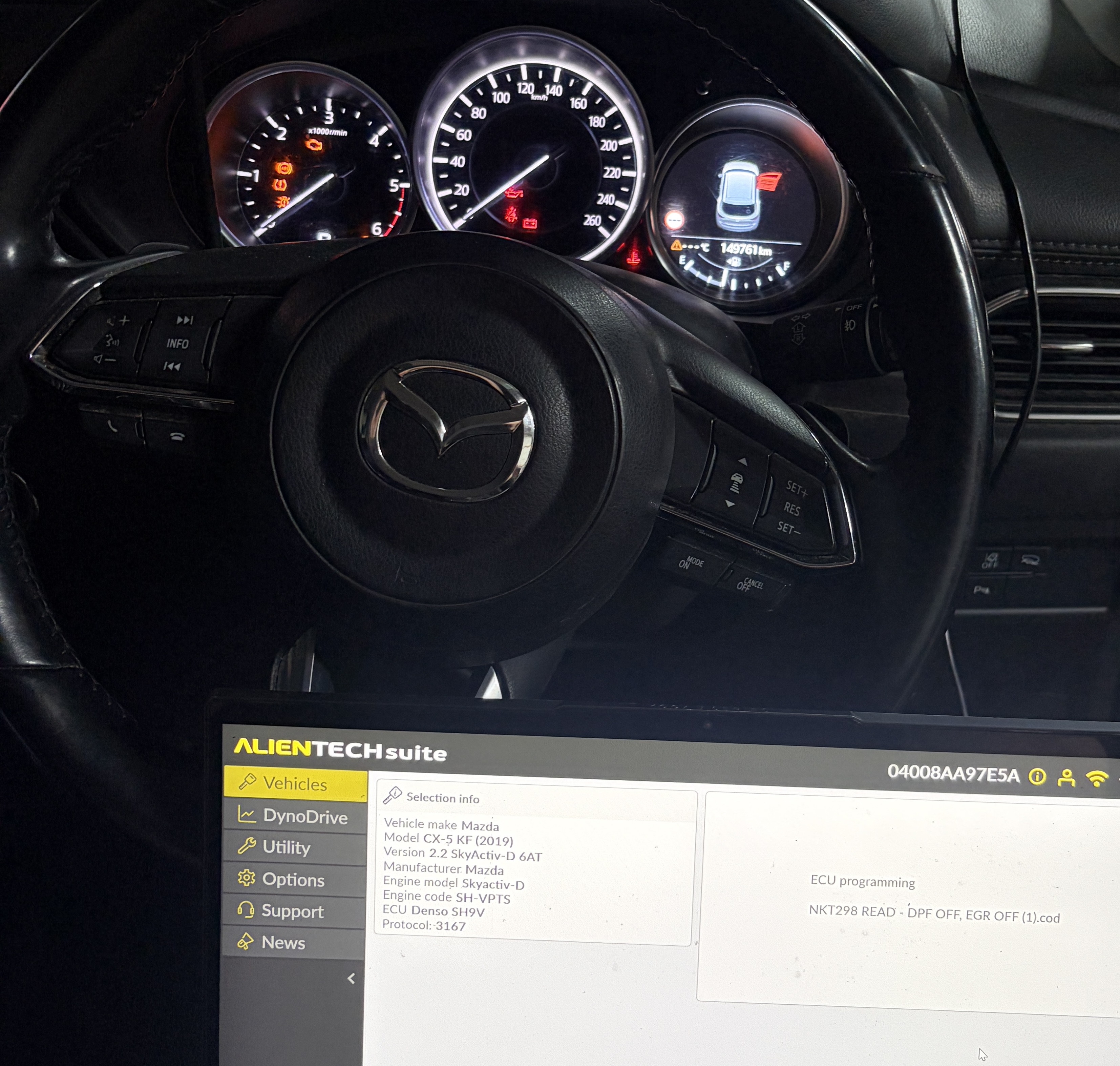 Vehicle ECU remapping equipment