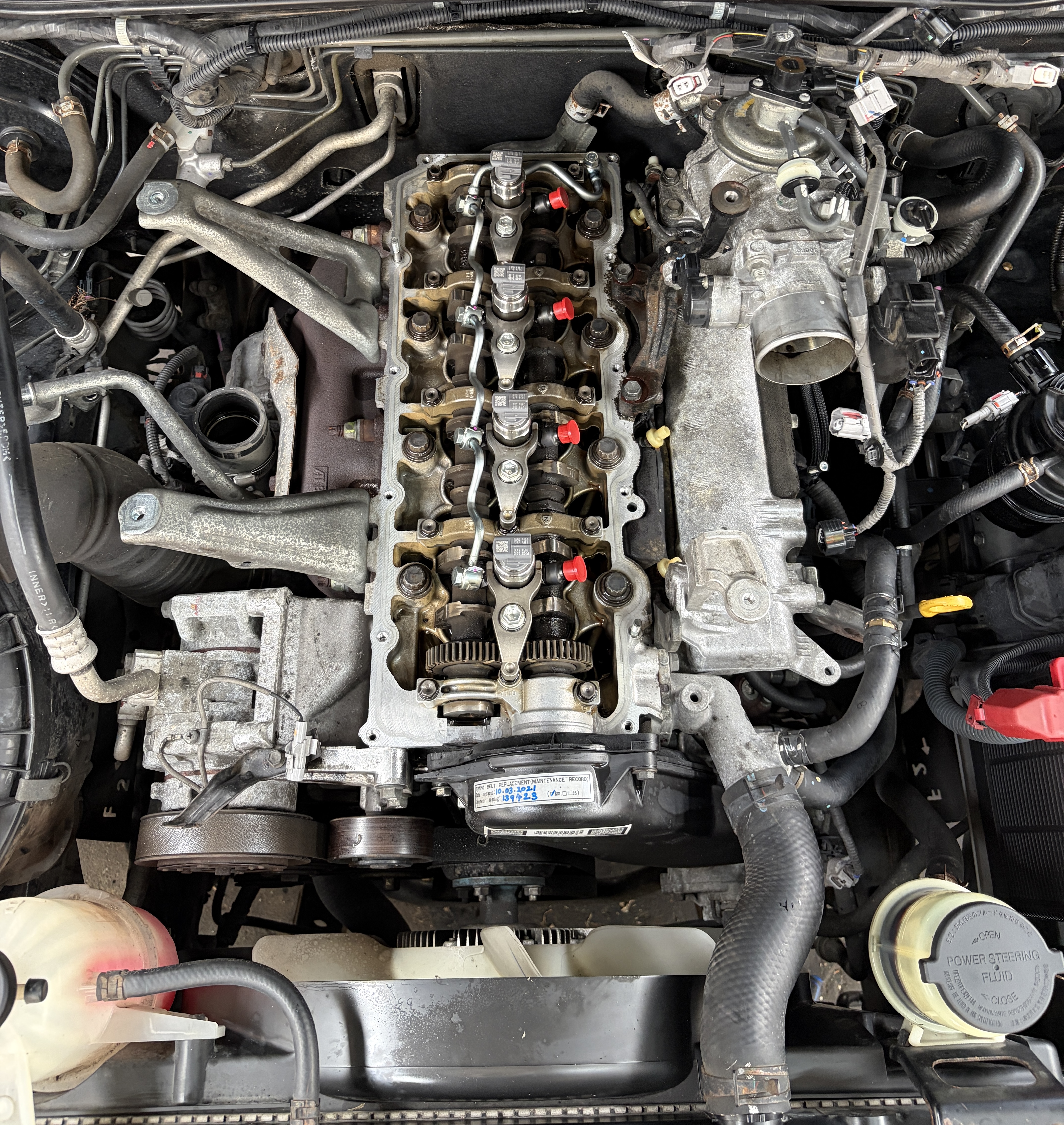 Engine repair and mechanical work
